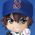 Kotsubu Danshi Diamond no Ace Figure Charm: Sawamura Eijun