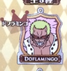 main photo of One Piece Metal Charm: Donquixote Doflamingo