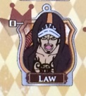 main photo of One Piece Metal Charm: Trafalgar Law
