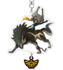 photo of The Legend of Zelda: Twilight Princess HD Acrylic Keychain: Midna & Wolf Link