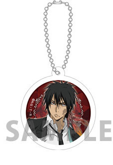 main photo of Katekyou Hitman REBORN! Acrylic Mini Mirror Charm: Xanxus