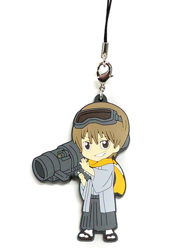 main photo of Gintama Chikichiki Kabuki Machi Yuki Matsuri Rubber Strap: Sougo Okita