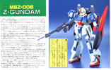 photo of 1:60 Scale Z Gundam Series MSZ-006 Zeta Gundam