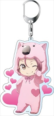 main photo of Binan Koukou Chikyuu Bouei-bu Love! Deka Keychain Parka Ver.: Zaou Ryuu