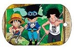 main photo of One Piece Chara Metal Tag W: Ace, Luffy and Sabo in Childhood 