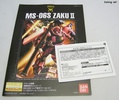 photo of MG MS-06S Char's Custom Zaku II Ver. 2.0 Clear Color Ver.
