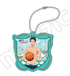 main photo of Kuroko no Basket Acrylic Keychain Summer Ver.: Kasamatsu Yukio