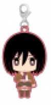 main photo of Shingeki no Kyojin Sanrio Rubber Strap: Mikasa Ackerman