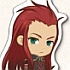 Kyun-Chara Illustrations ~Tales of the Abyss~ Plate Keyholder: Asch