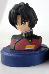 main photo of Gundam Seed Destiny Pepsi Twist Bottle Cap Figure #21: Shinn Asuka bust