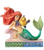 photo of Disney Traditions Ariel with Flounder
