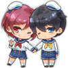 photo of Haruka & Rin Keyholder