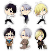 photo of Chara-Forme Yuri!!! on Ice Acrylic Strap Collection: Victor Nikiforov B