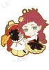 photo of Bungo Stray Dogs PitaColle Rubber Strap BLACK: Lucy M