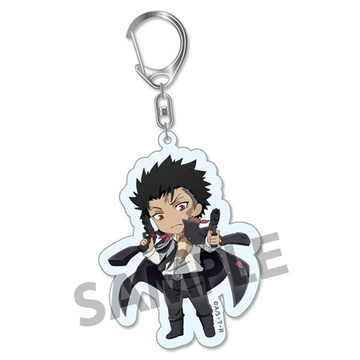 main photo of Katekyo Hitman REBORN! Pic-Lil Trading Acrylic Keychain: Xanxus