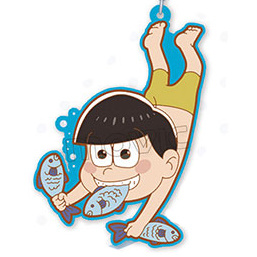 main photo of Osomatsu-san Rubber Strap Collection Swimsuit: Juushimatsu
