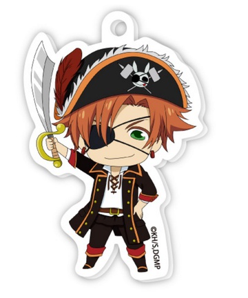 main photo of D.Gray-man HALLOWEEN CAFE Acrylic Keychain: Lavi