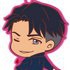 Yuri on Ice Toji Colle Rubber Clip Badge Vol.1: Jean-Jacques Leroy