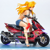 photo of Asuka with Motorcycle