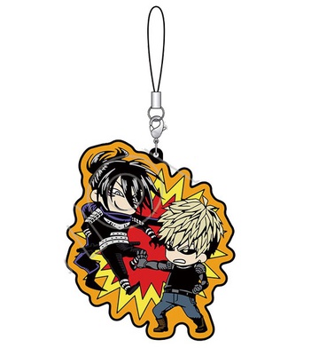 main photo of One Punch Man Rubber Strap: Sonic & Genos