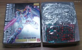 photo of MG RX-0 Unicorn Gundam Red/Green Twin Frame Edition Titanium Finish Ver.