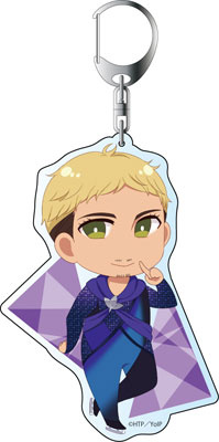 main photo of Yuri on Ice Deka Keychain: Christophe Giacometti Costume ver.