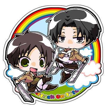 main photo of Shingeki no Kyojin Eren & Levi