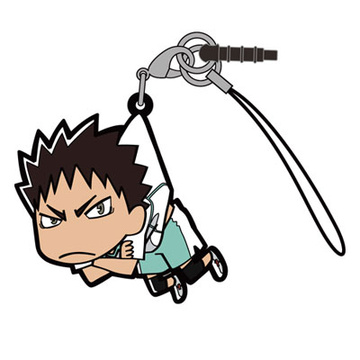 main photo of Haikyuu!! Season 3 Tsumamare Earphone Jack Accessory: Hajime Iwaizumi