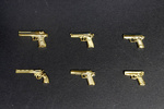 photo of Realistic Handgun (6 Types) Gold Coating ver.