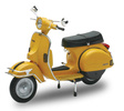 photo of Complete Motorcycle Model VESPA P200E (1978/Yellow)