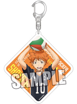 main photo of Haikyuu!! Acrylic Keyholder: Hinata Shouyou