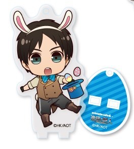 main photo of Shingeki no Kyojin Season 2 x Animate Cafe: Eren Acrylic Stand