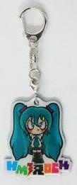 main photo of HM Rock Hatsune Miku x FrameGraphics Metal Keychain: Hatsune Miku Ver. 2