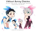 photo of Viktuuri Bunny Charms: Katsuki Yuri