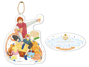 main photo of Free!ES Fresh! Fruit! Birthday: Mikoshiba Momotarou Acrylic Figure Stand