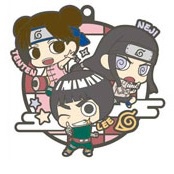 main photo of Rubber Mascot Buddy Colle NARUTO Shippuden: Three Man Seru Dattebayo! Hen: Team Guy