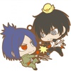 photo of Katekyo Hitman REBORN! Rubber Mascot Buddy Colle: Kyoya Hibari & Mukuro Rokudo