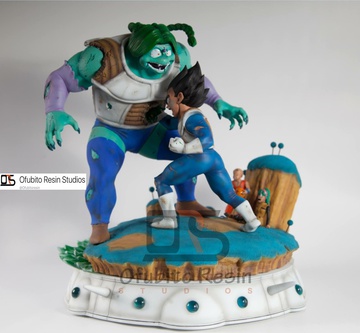 main photo of Vegeta Vs Zarbon Resin Battle Diorama Statue