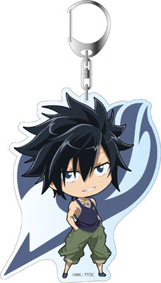 main photo of Movie FAIRY TAIL -DRAGON CRY- Deka Keychain: Gray Fullbuster