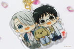 photo of Yuri!!! on Ice Kimono happy family keychain