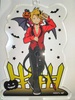 photo of Boku no Hero Academia Big Stand Acrylic Keyholder Collection Halloween: Kaminari Denki