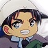 Detective Conan Trading Acrylic Keyholder: Hattori Heiji