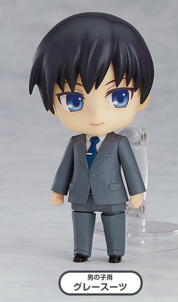 main photo of Nendoroid More Dress Up Suits 02: Grey Suit Male Ver.