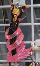 main photo of One Piece Super Effect Figure Keychain -Fish-Man Island Edition-: Sanji