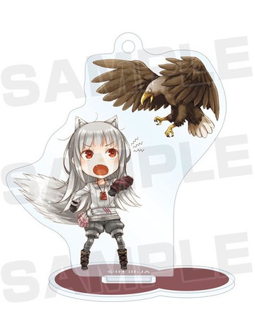 main photo of Spice and Wolf & Wolf and Parchment Trading Acrylic Stand Keychain: Myuri