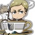 Shingeki no Kyojin Trading Acrylic Keychain Cup-in Series: Erwin Smith