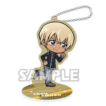 main photo of Detective Conan Runner Case to the Truth [Conductor] Mini Acrylic Stand Keychain: Tooru Amuro