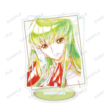 main photo of Code Geass Re;surrection Trading Ani-Art Acrylic Stand vol.3: C.C.