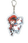 main photo of Acrylic Keychain Cells at Work! 03/ GraffArt: Red Blood Cell