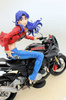 photo of Misato-san and Bike
